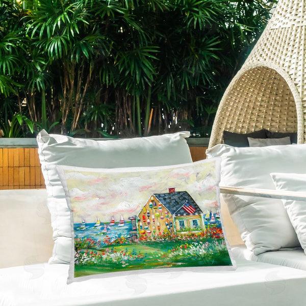 Stupell Industries Estelle Grengs | Buoy Covered Boat House