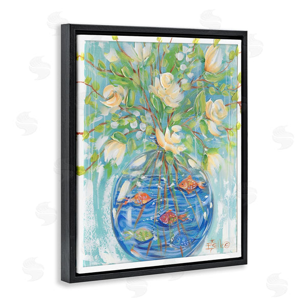 Stupell Industries Estelle Grengs | Fish Bowl Bouquet