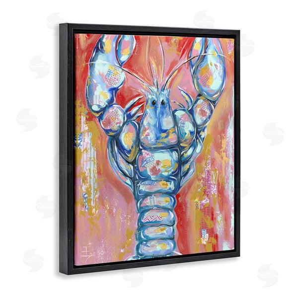 Stupell Industries Estelle Grengs | Funky Vibrant Lobster Wall Art