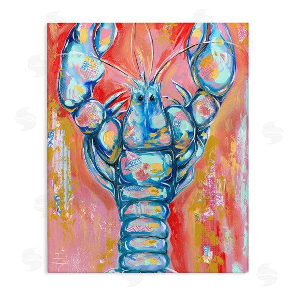 stupell industries Estelle Grengs | Funky Vibrant Lobster Wall Art