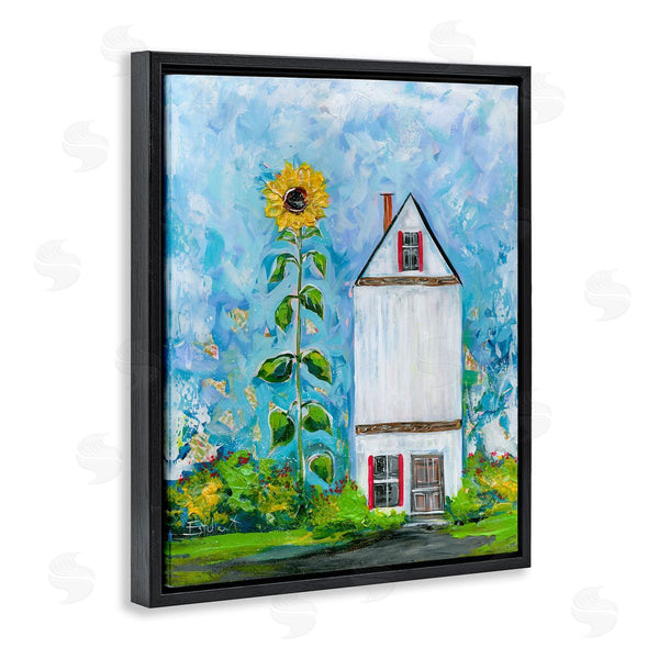 Stupell Industries Estelle Grengs | Giant Sunflower & House Wall Art