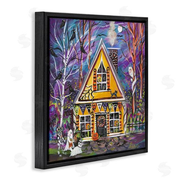 Stupell Industries Estelle Grengs | Halloween Costume Party House Wall Art