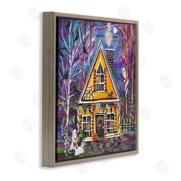 Stupell Industries Estelle Grengs | Halloween Costume Party House Wall Art