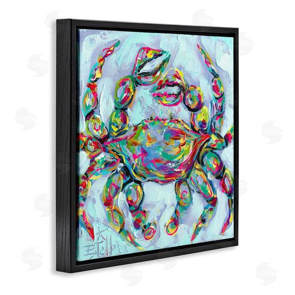 Stupell Industries Estelle Grengs | Modern Crab Portrait