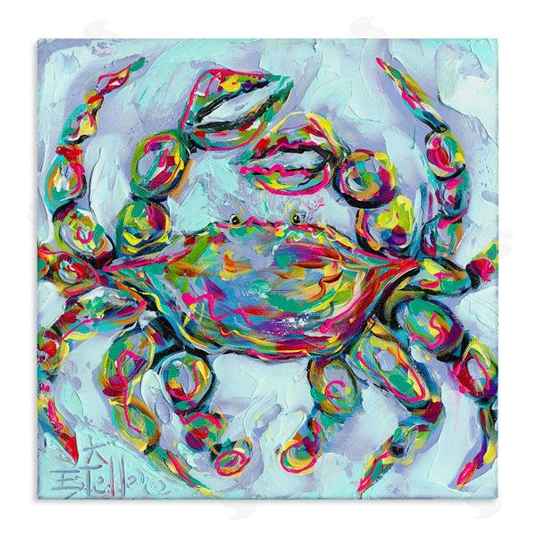 stupell industries Estelle Grengs | Modern Crab Portrait