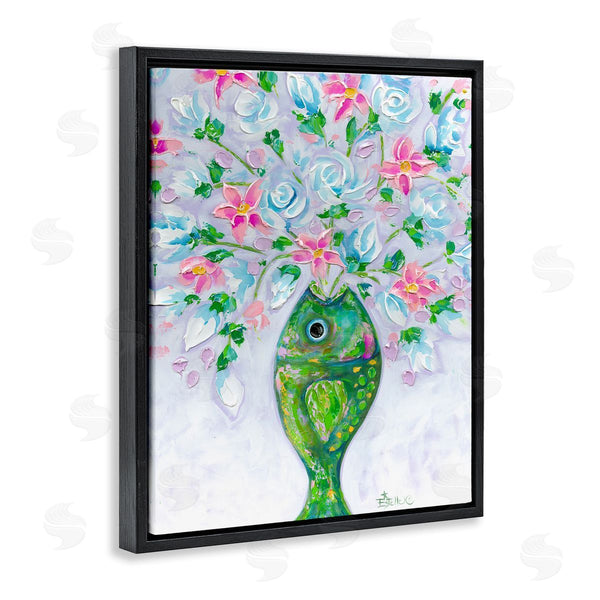 Stupell Industries Estelle Grengs | Nautical Fish Bouquet