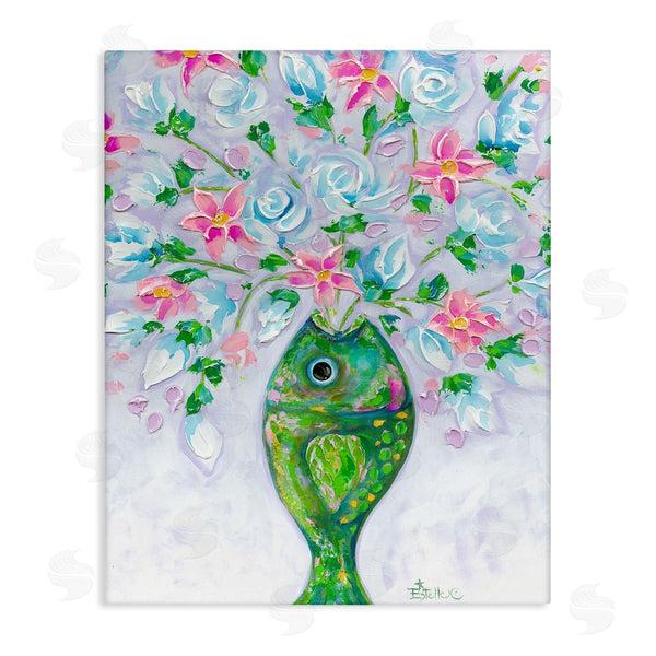 stupell industries Estelle Grengs | Nautical Fish Bouquet