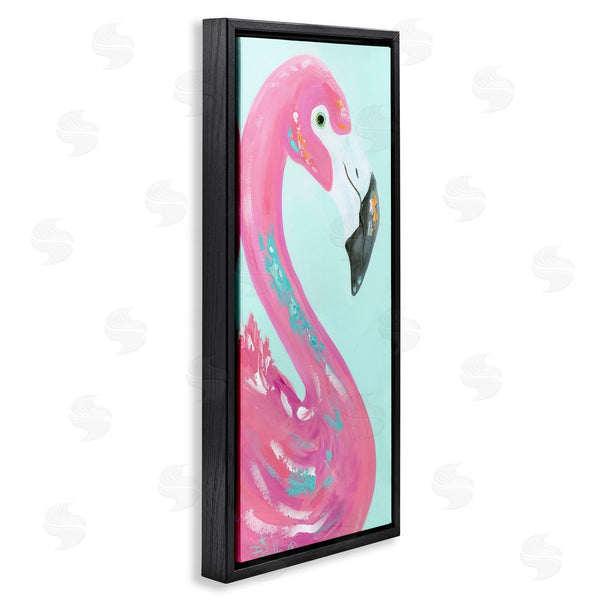 Stupell Industries Estelle Grengs | Odd Flamingo Portrait Wall Art