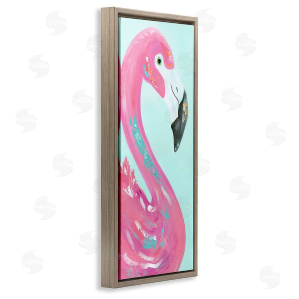Stupell Industries Estelle Grengs | Odd Flamingo Portrait Wall Art