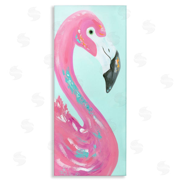 stupell industries Estelle Grengs | Odd Flamingo Portrait Wall Art