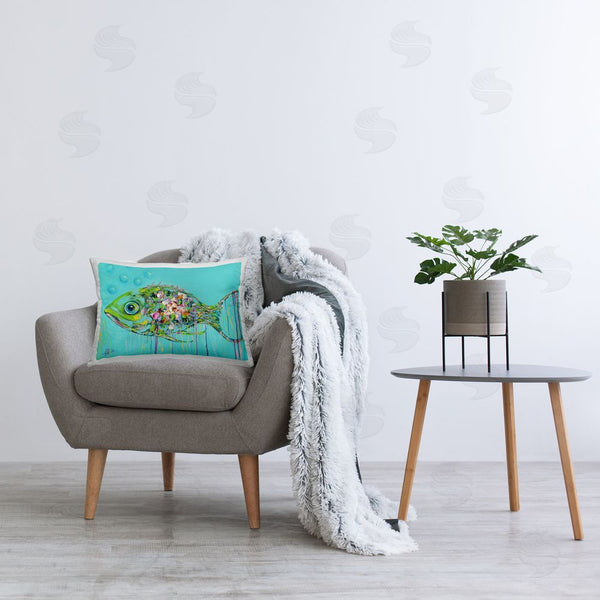 Stupell Industries Estelle Grengs | Painterly Drip Fish