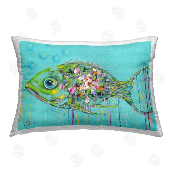 Stupell Industries Estelle Grengs | Painterly Drip Fish