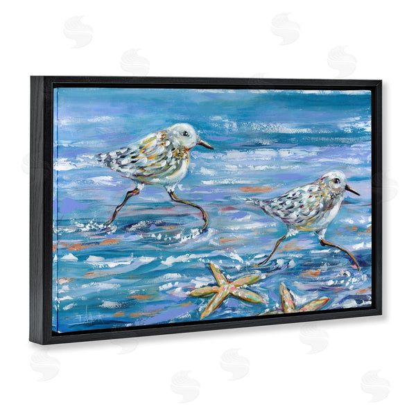 Stupell Industries Estelle Grengs | Running Sea Sandpipers