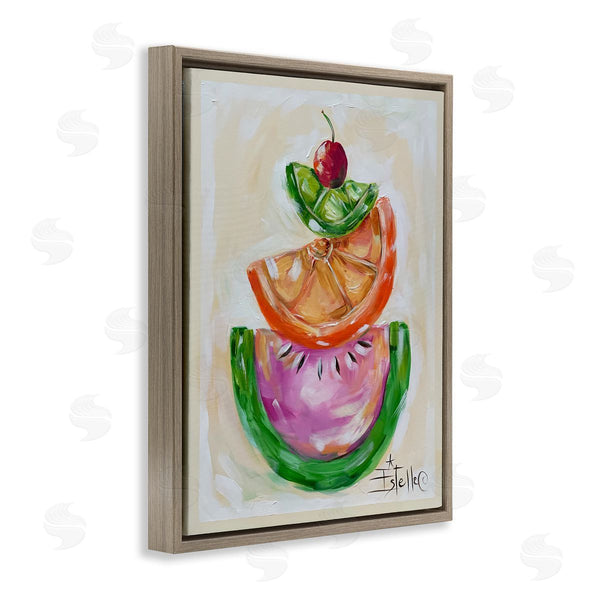 Stupell Industries Estelle Grengs | Stacked Fruit Slices