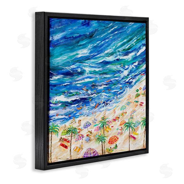 Stupell Industries Estelle Grengs | Summer Beach Painting
