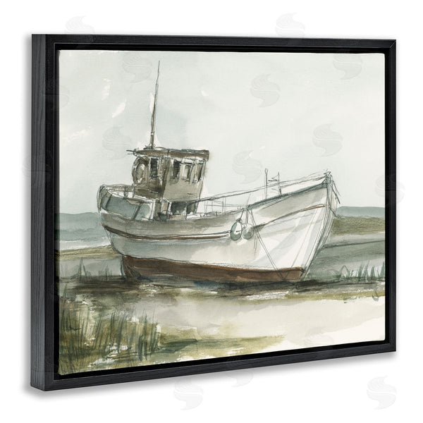 Stupell Industries Ethan Harper | Abandoned Fishing Boat