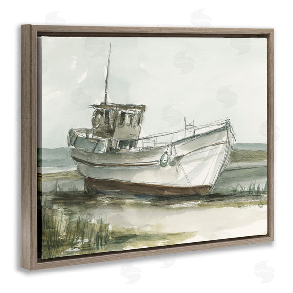 Stupell Industries Ethan Harper | Abandoned Fishing Boat