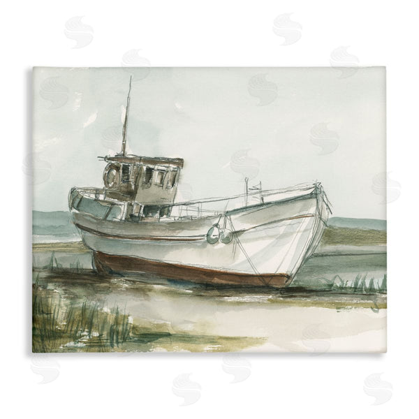 stupell industries Ethan Harper | Abandoned Fishing Boat