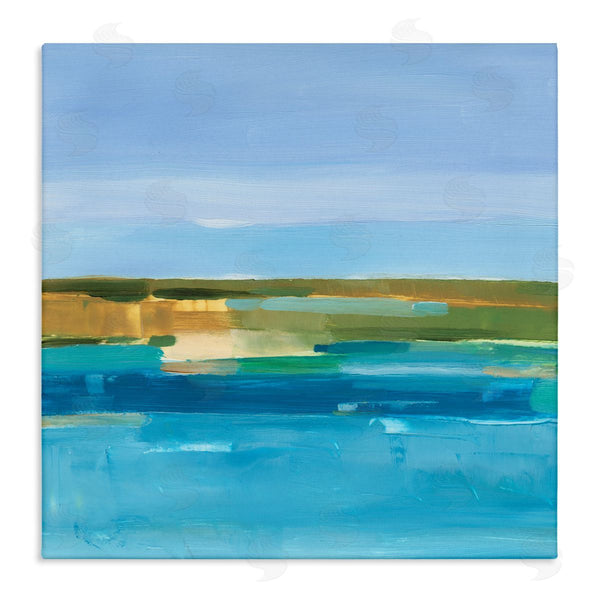 stupell industries Ethan Harper | Abstract Blue Water Wall Art