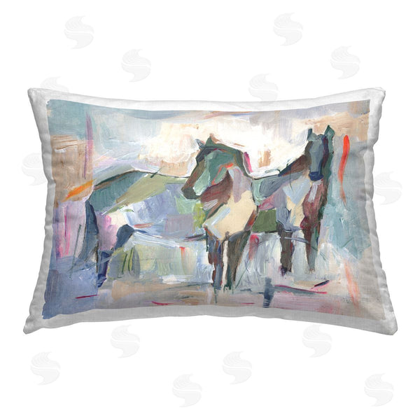 stupell industries Ethan Harper | Abstract Brushed Horses