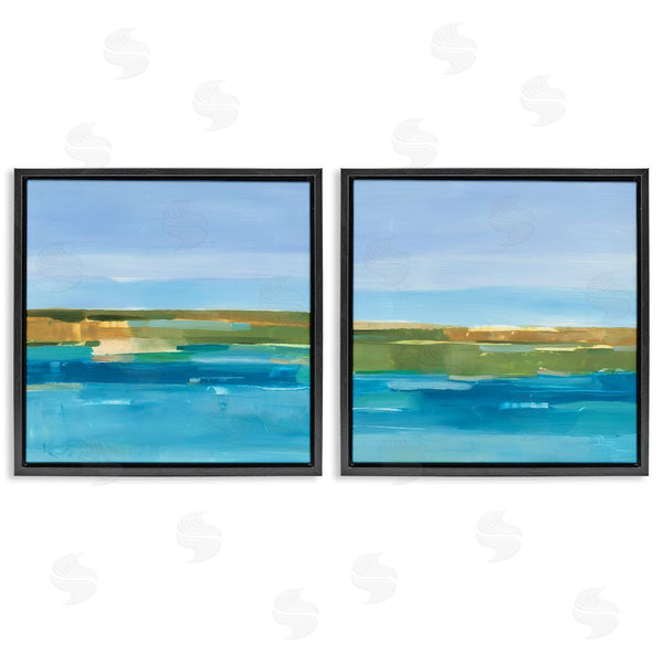 Stupell Industries Ethan Harper | Abstract Ocean Landscape Wall Art