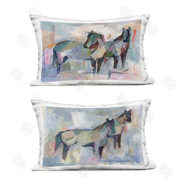 Stupell Industries Ethan Harper | Ambiguous Horse Visages