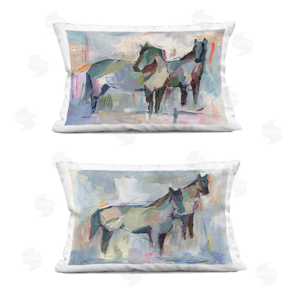 stupell industries Ethan Harper | Ambiguous Horse Visages