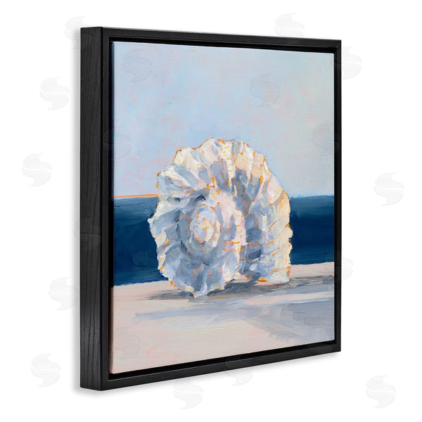 Stupell Industries Ethan Harper | Blue Seashell Painting Wall Art