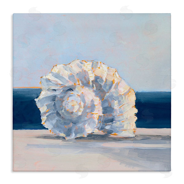 stupell industries Ethan Harper | Blue Seashell Painting Wall Art