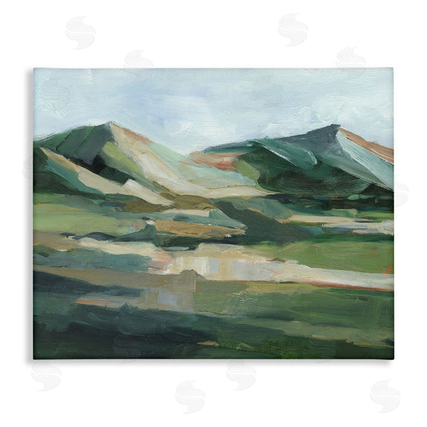 stupell industries Ethan Harper | Brushed Mountain Peaks Wall Art