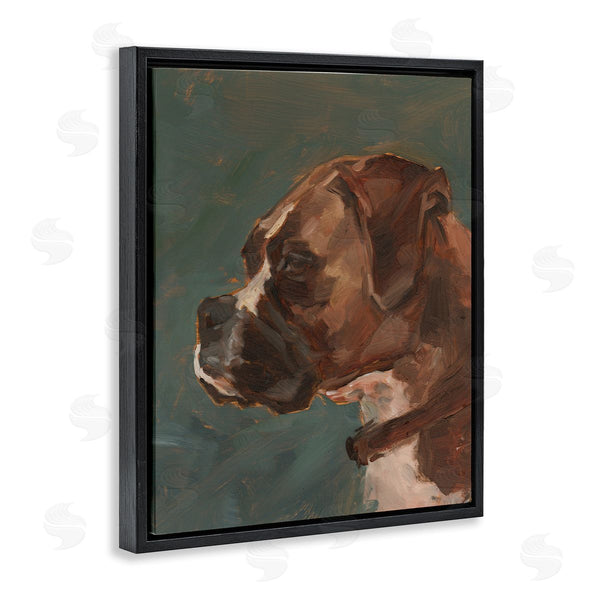Stupell Industries Ethan Harper | Bulldog Gazing Portrait Wall Art