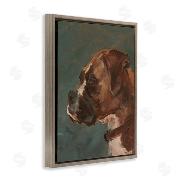 Stupell Industries Ethan Harper | Bulldog Gazing Portrait Wall Art