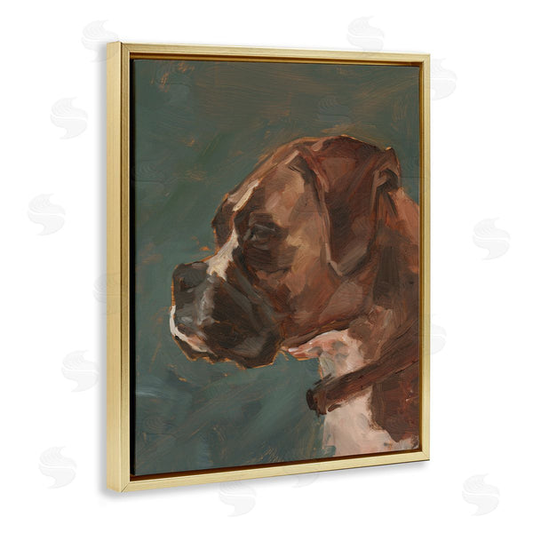 Stupell Industries Ethan Harper | Bulldog Gazing Portrait Wall Art