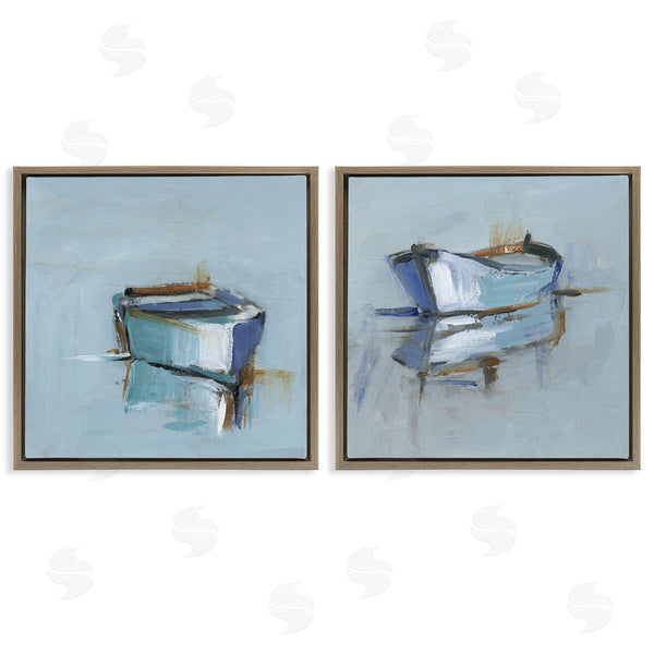 Stupell Industries Ethan Harper | Calm Boat Reflection