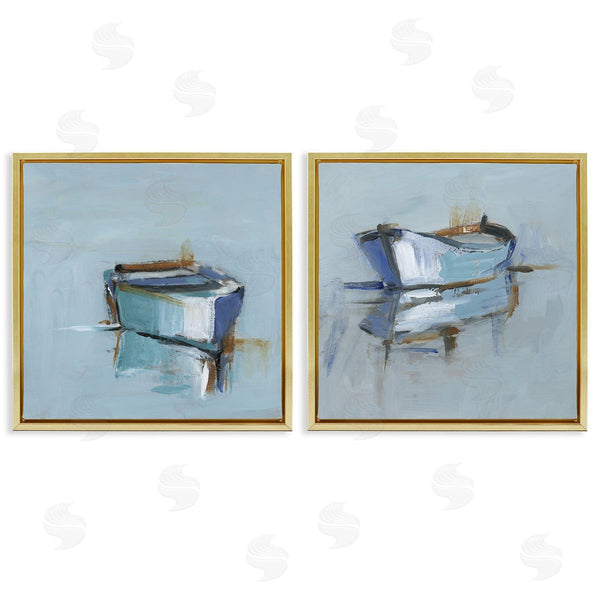 Stupell Industries Ethan Harper | Calm Boat Reflection