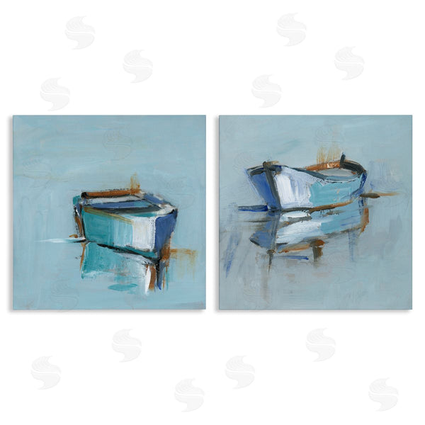 stupell industries Ethan Harper | Calm Boat Reflection