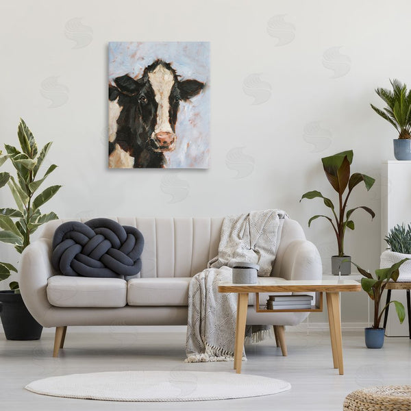 Stupell Industries Ethan Harper | Charming Cow Portrait Wall Art