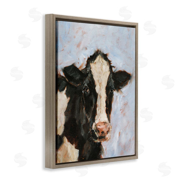 Stupell Industries Ethan Harper | Charming Cow Portrait Wall Art