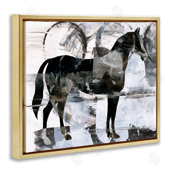 Stupell Industries Ethan Harper | Circle Pattern And Horse