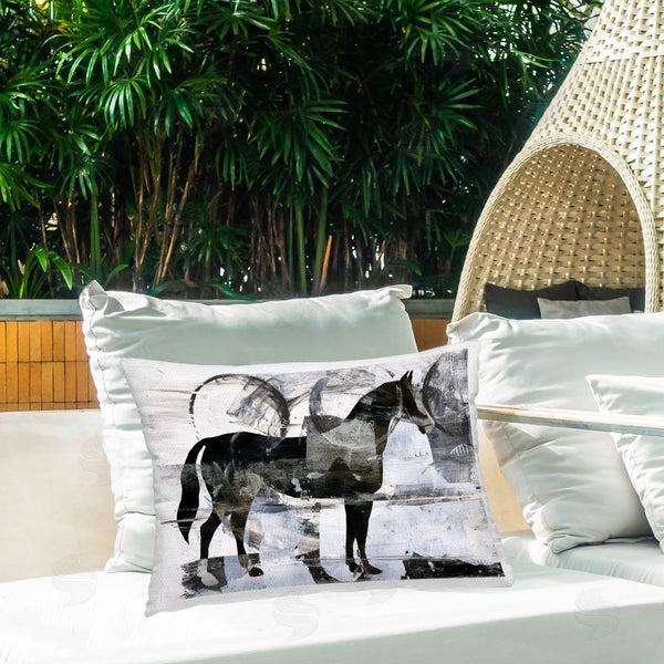 Stupell Industries Ethan Harper | Circle Pattern & Horse