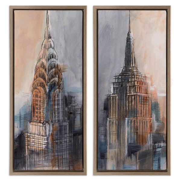 Stupell Industries Ethan Harper | City Architecture Sketches Wall Art