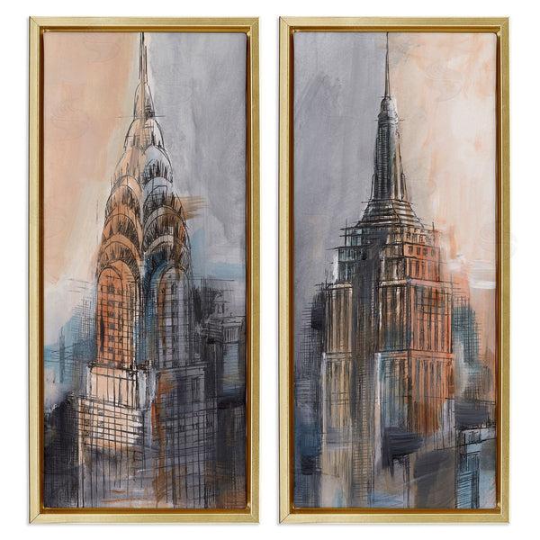 Stupell Industries Ethan Harper | City Architecture Sketches Wall Art