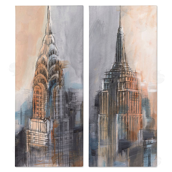 stupell industries Ethan Harper | City Architecture Sketches Wall Art