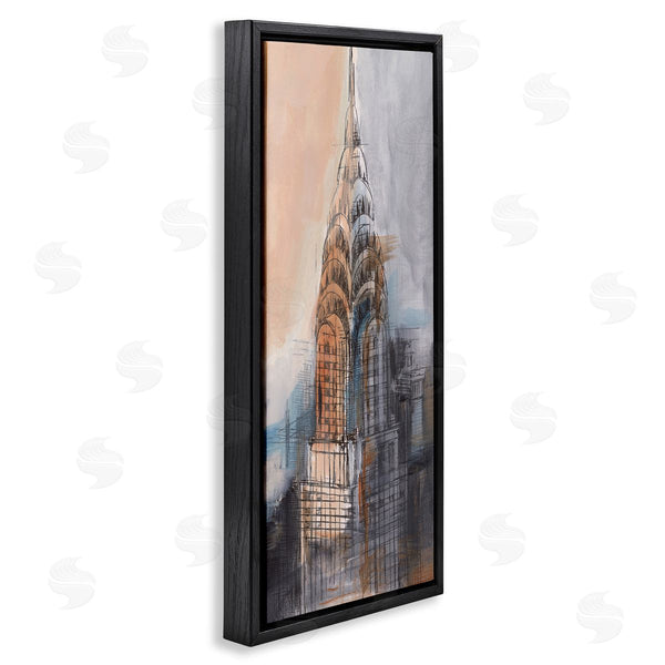 Stupell Industries Ethan Harper | City Tower Sketch Wall Art