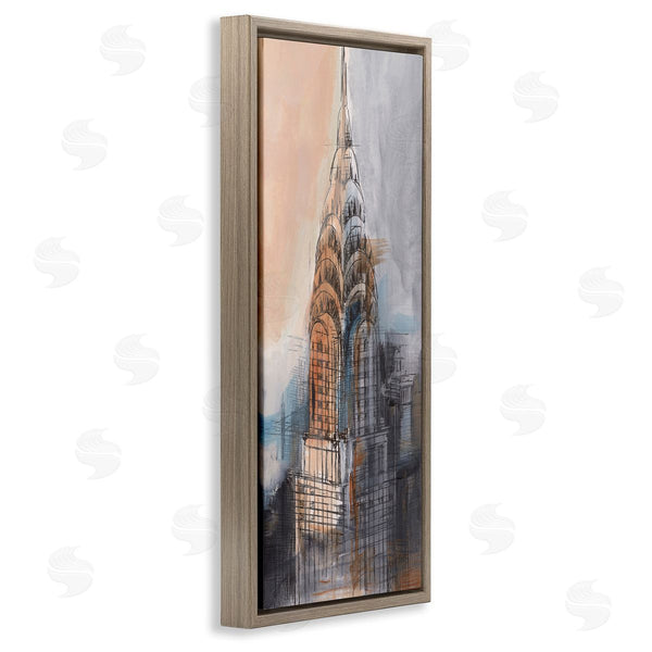 Stupell Industries Ethan Harper | City Tower Sketch Wall Art