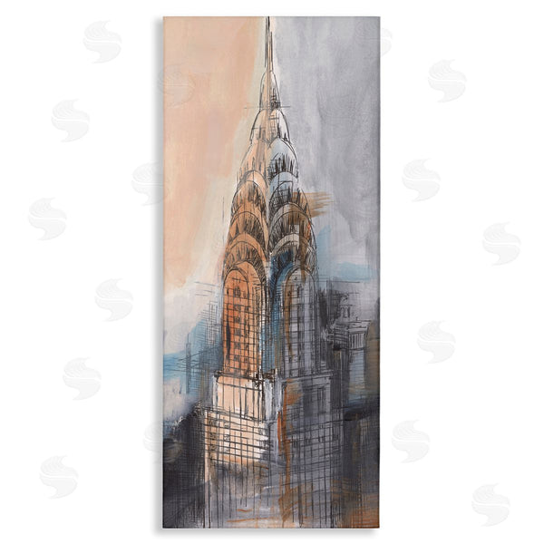 stupell industries Ethan Harper | City Tower Sketch Wall Art