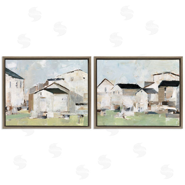Stupell Industries Ethan Harper | Cluster Of Houses View
