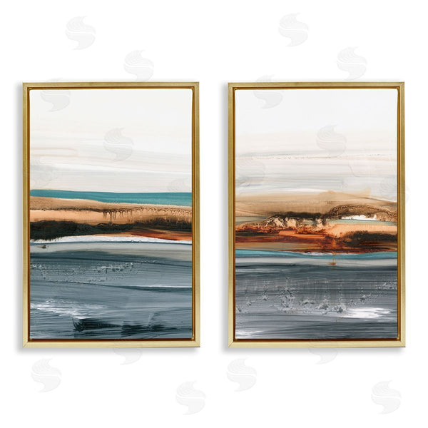 Stupell Industries Ethan Harper | Coastal Beach Impression Wall Art