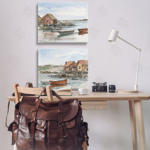 Stupell Industries Ethan Harper | Coastal Shack Landscape Wall Art