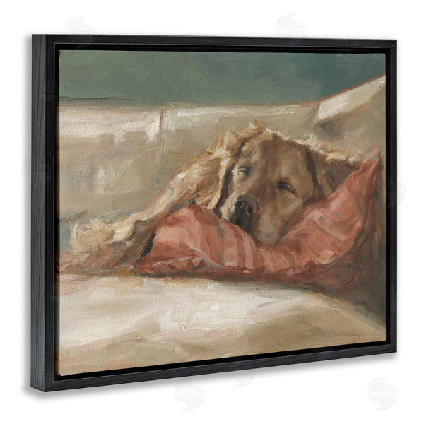 Stupell Industries Ethan Harper | Comfortable Sleeping Labrador